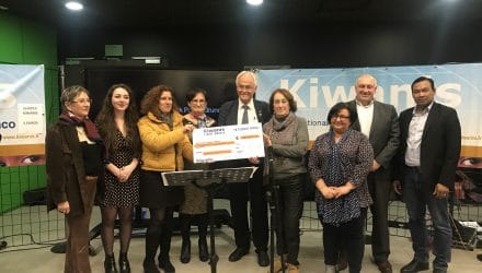 9 mars 2020 : Remise de don de la part du Kiwanis Metz Austrasie