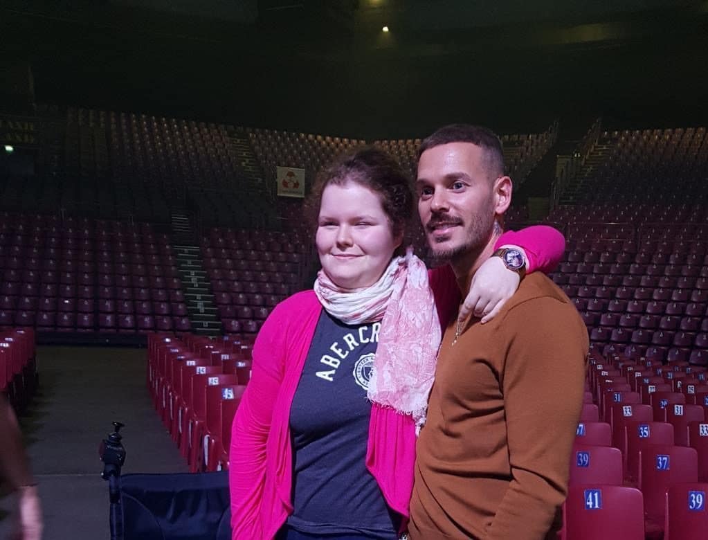 Le 7 décembre 2019, magnifique rencontre avec Matt Pokora