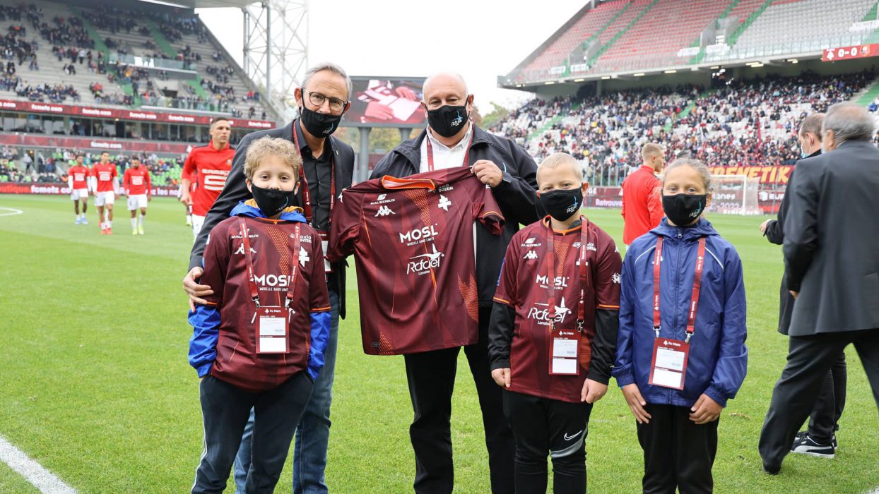 8 octobre 2021, le FC Metz porte les couleurs de Rafael Lorraine